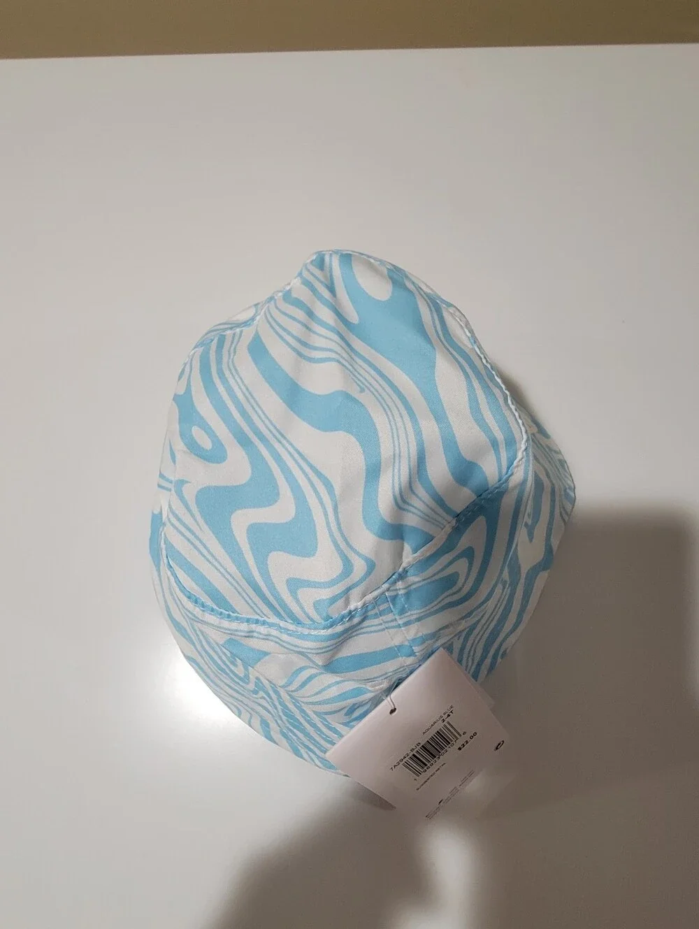 Nike Futura Light Blue and White Swirl Toddler Bucket Hat Size 2-4T
